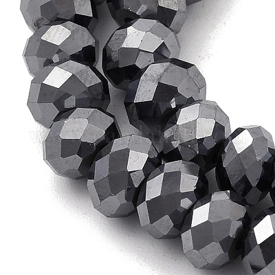 Нити из синтетических терагерцовых каменных бусин G-H327-N03-01-1