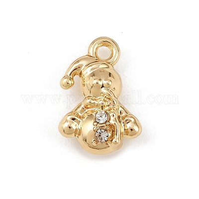 Рождественский сплав с подвесками из хрустальных страз FIND-G102-02G-01-1