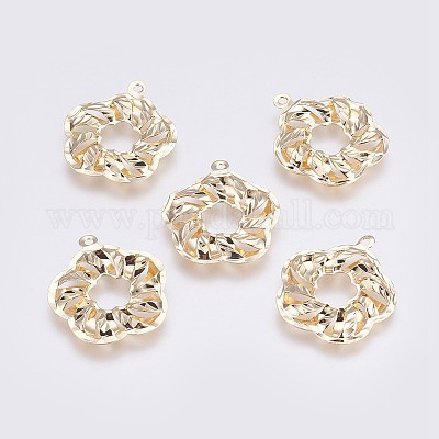 Латунные подвески&nbsp;LS-KK-I622-46G-B-NF-1