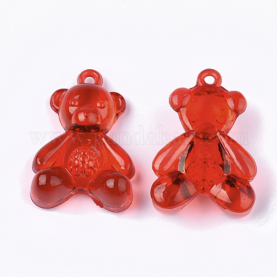 Pendentifs en acrylique transparent &nbsp;X-TACR-S133-024-1