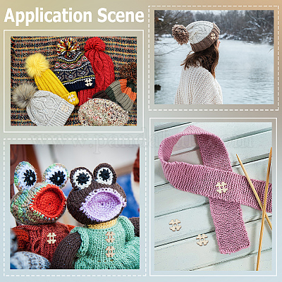 1 набор деревянных пуговиц с 1 отверстиями BUTT-CY0001-16B-1