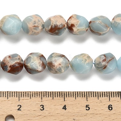 Окрашенный натуральный говлит имитация камня шушан бусины нити&nbsp;G-G203-08F-1