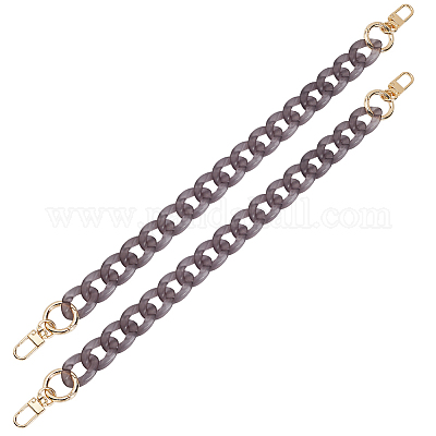 2 шт. акриловые витые ручки для сумок&nbsp;DIY-BBC0002-81-1