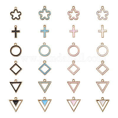 Подвески из эмали и сплава&nbsp;ENAM-TA0002-05G-1