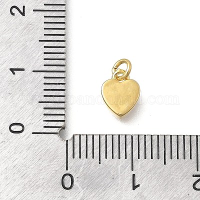 Подвески в форме сердца из латуни и натуральных ракушек KK-D431-025B-01G-1