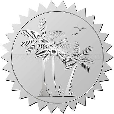 34 лист тиснёных серебряных фольгированных наклеек с изображением питомца DIY-WH0528-009-1