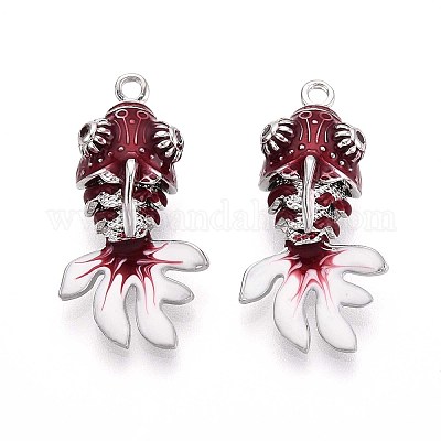 Латунь эмаль подвески KK-T071-27P-02-1