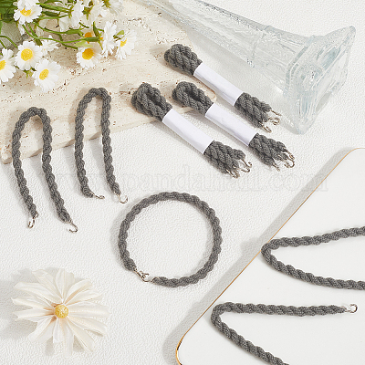 16 шт. полиэстеровые скрепки с железным крючком&nbsp;AJEW-SP0001-63D-1