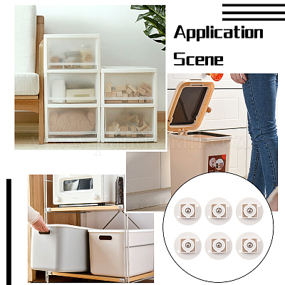 4 комплект универсальных колес из АБС и стали FIND-SW0001-07-1