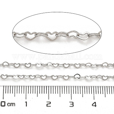 Цепи из нержавеющей стали 304 в форме сердца CHS-A016-33P-A-1