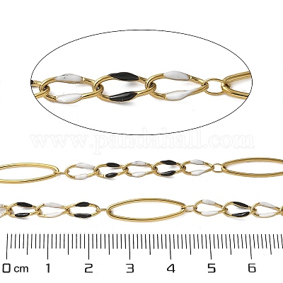 Цепи из нержавеющей стали 304 с эмалированными звеньями CHS-U003-01G-10-1