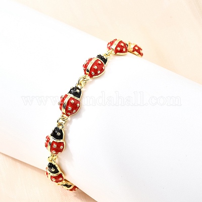 Браслеты из латуни для женщин BJEW-C107-02G-1