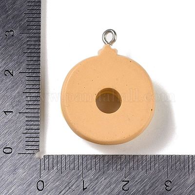 Непрозрачные подвески из искусственной смолы RESI-S403-01F-1