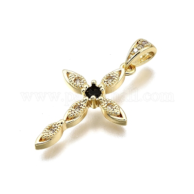 Латунные микро проложить кубического циркония подвески&nbsp;LS-KK-Z100-43G-01-1