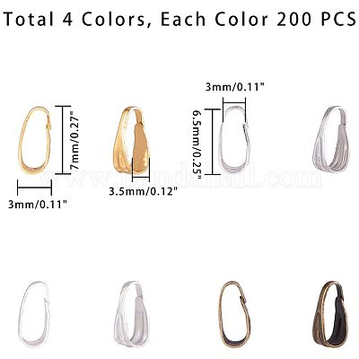 Железные держатели кулонов IFIN-PH0023-93-1