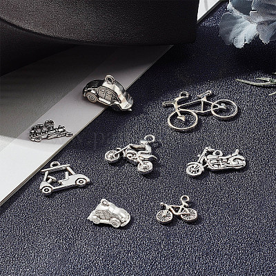 Подвески из сплава в тибетском стиле FIND-SC0002-31-1