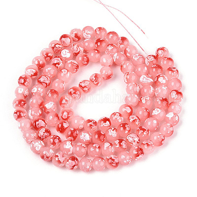 Выпечка краска бисер пряди DGLA-N015-8mm-03-1