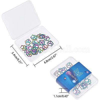 201 брелок для домашних животных из нержавеющей стали STAS-UN0003-07-1