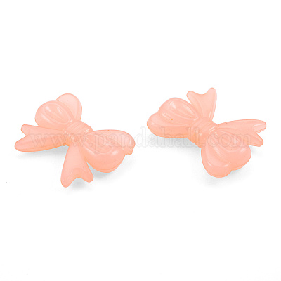 Непрозрачные и прозрачные акриловые бусины MACR-T045-01B-1