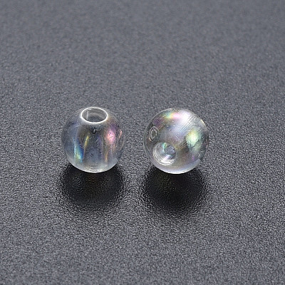 Прозрачные акриловые бусины MACR-S370-B6mm-205-1