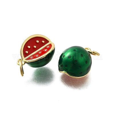 Латунь эмаль подвески KK-P295-15G-1