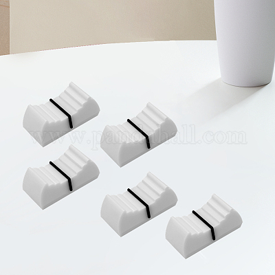 20 шт. пластиковые слайдеры для аудио консоли AJEW-CN0004-53A-1