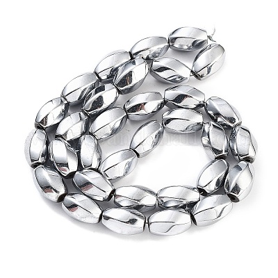 Синтетических немагнитных гематит бисер нитей G-P545-G02-01G-1