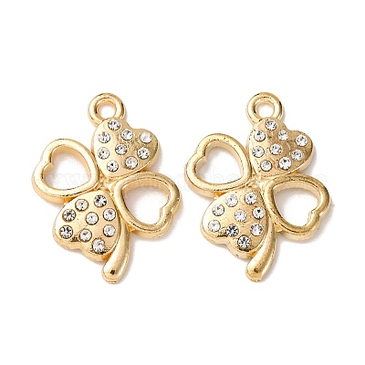 Сплава с стразами подвески&nbsp;FIND-H051-13G-1