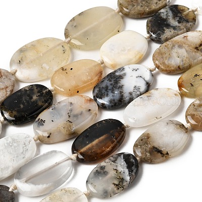 Природные африканские опал бусины пряди&nbsp;G-D365-C01-1