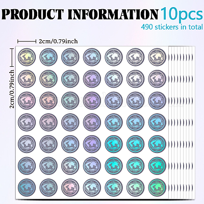 Водонепроницаемая самоклеящаяся лазерная наклейка для домашних животных STIC-WH0028-012-1