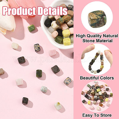 1 нить натуральных бусин из варисцита&nbsp;G-YW0002-82-1