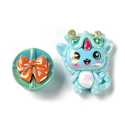 Смешанного стиля акриловые бусины MACR-K351-16C-1