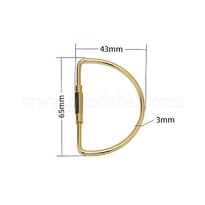 Латунные брелоки с карабином KK-ZX025-68C-1