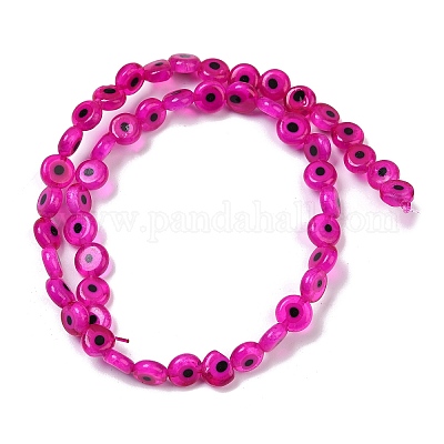 Ручной сглаза бусины бисер нитей LAMP-G164-10B-03-1