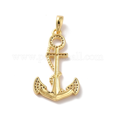 Стойки обшивки латунь микро проложить Циркон подвеску KK-A160-08G-1