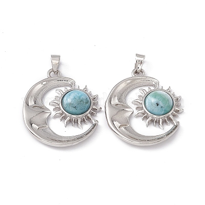 Природные смешанные подвески драгоценных камней KK-A173-04P-1