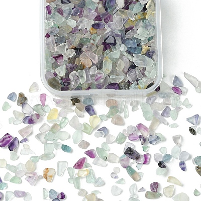 60 г бусинок из натурального флюорита G-YW0001-64-1