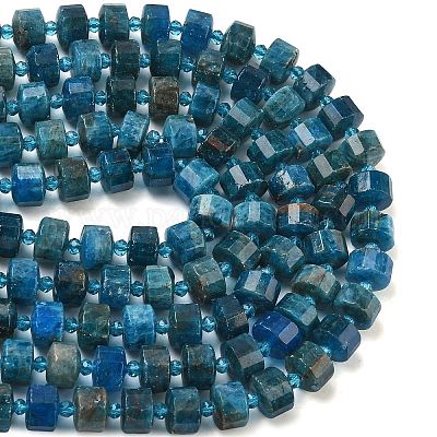 Natürliche Apatit Perlen Stränge&nbsp;G-G453-G08-7x12mm-1