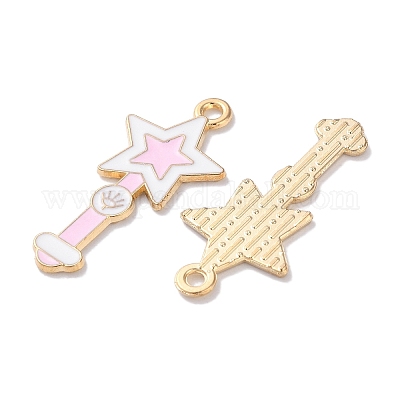 Подвески из эмали и сплава ENAM-O001-11B-G-1