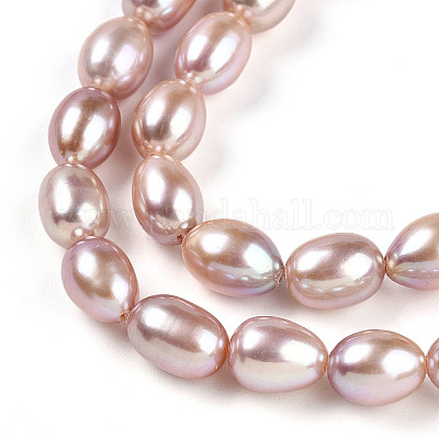 Нити из натурального культивированного пресноводного жемчуга PEAR-N012-AA-03-1