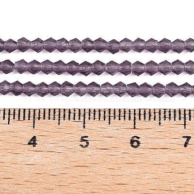 Имитировать нити бус из матового стекла из австрийского хрусталя EGLA-A039-T4mm-MD04-1