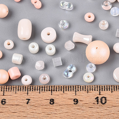 Выпечка краска стеклянные бусины GLAA-SZC0007-06A-1