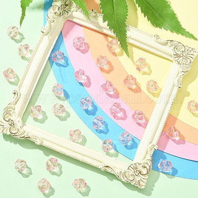 Прозрачные акриловые бусины&nbsp;TACR-S154-20A-26-1