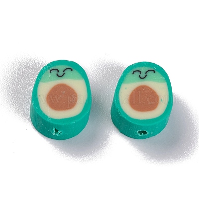 Бусины из полимерной глины  CLAY-E002-11-1