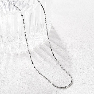 Не тускнеющие цепочки из нержавеющей стали 304 NJEW-F248-06A-P-1