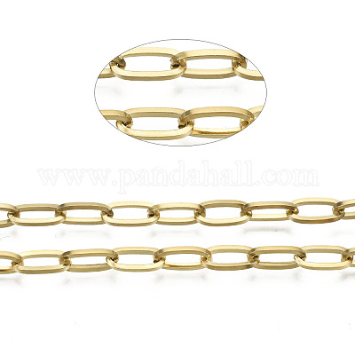 3.28 фут 304 нержавеющая сталь цепочка из скрепок X-STAS-R115-02A-1