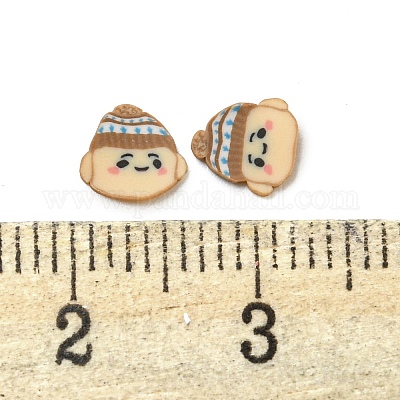 Бусины из полимерной глины  CLAY-P003-08A-1