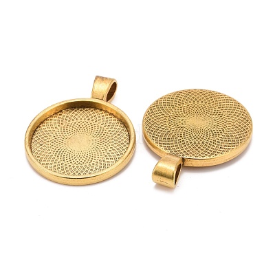 Сеттинги для кабошонов или кулона TIBE-R295-055AG-LF-1