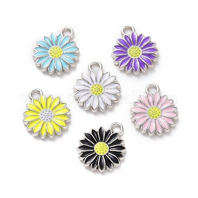 Подвески из эмали и сплава&nbsp;ENAM-A139-05P-1