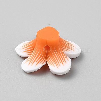 Бусины из полимерной глины  CLAY-WH20006-01B-04-1